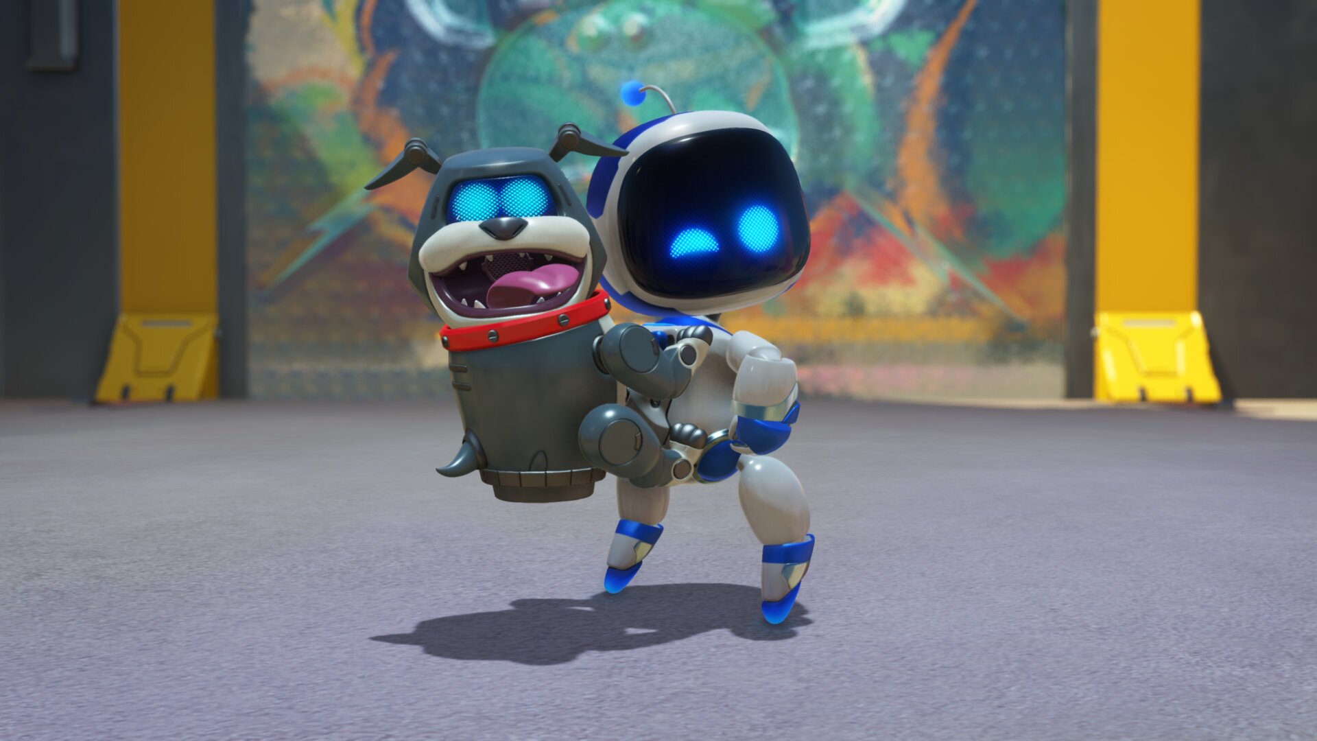 Astro Bot and Dog