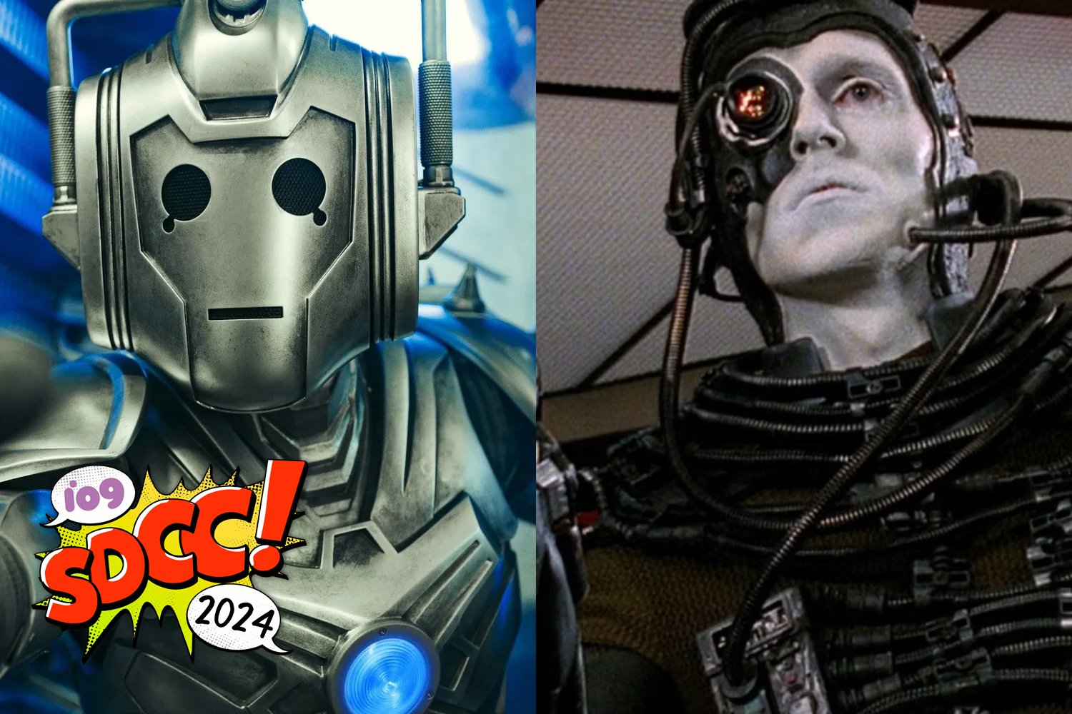 Doctor Who Star Trek Cybermen Borg