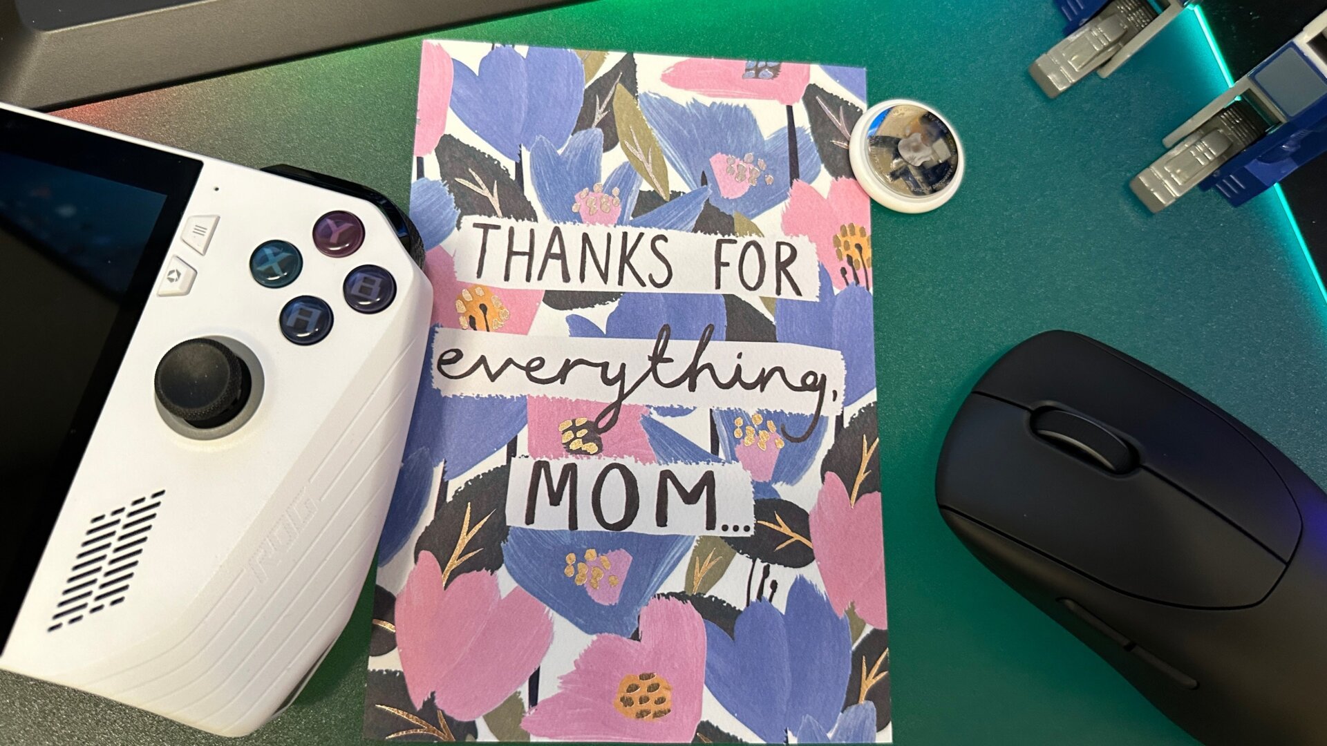 Want to finally say something nice to your wife or mom this Mother’s Day? Eschew the card, and get her a cool mouse pad instead.