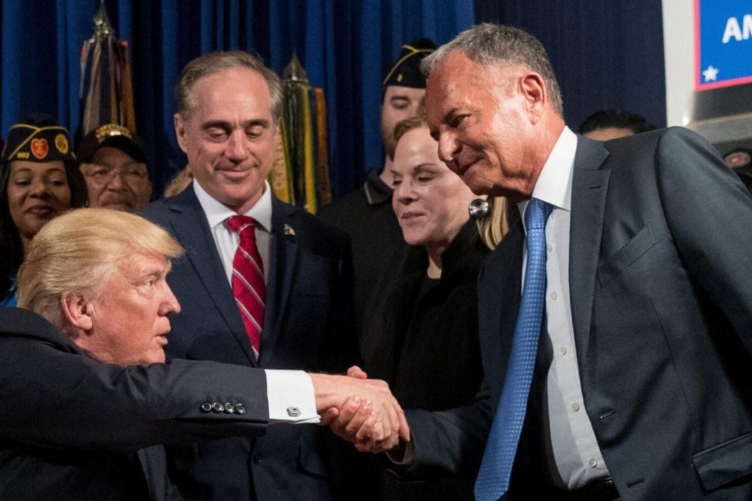 Ike Perlmutter with Trump