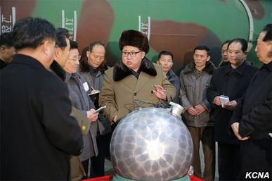 North Korea 2016 Purported Warhead