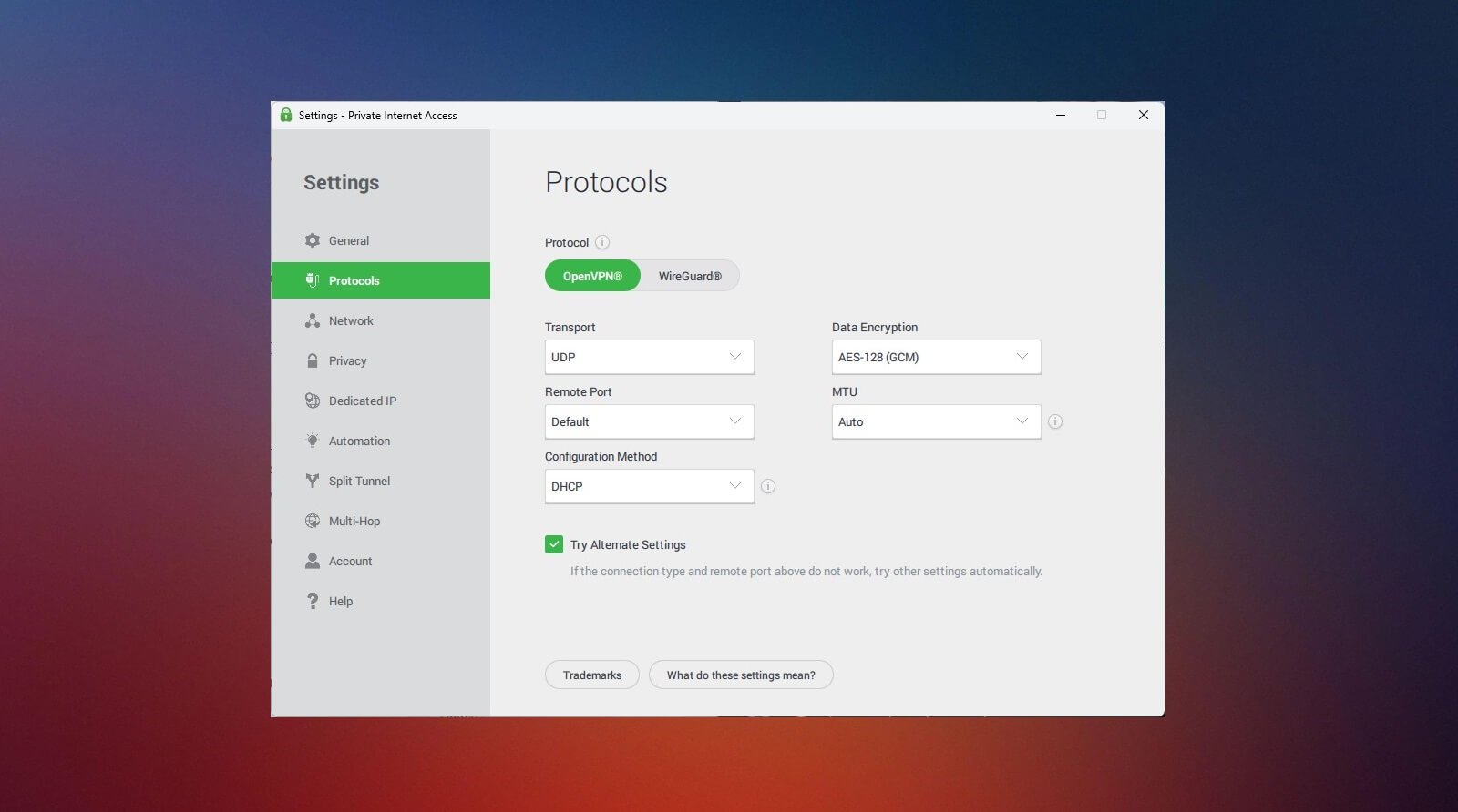 Pia Protocols