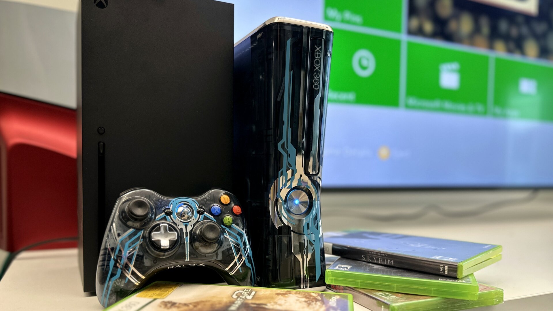 Xbox360 and Xbox Series X